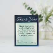 4x5平らなサンキューカードの曇らされたガラス鏡Moder サンキューカード (スタンド正面)