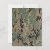 4x5平らなサンキューカードの海洋のDIGITALのプリントUnifo サンキューカード (裏面)