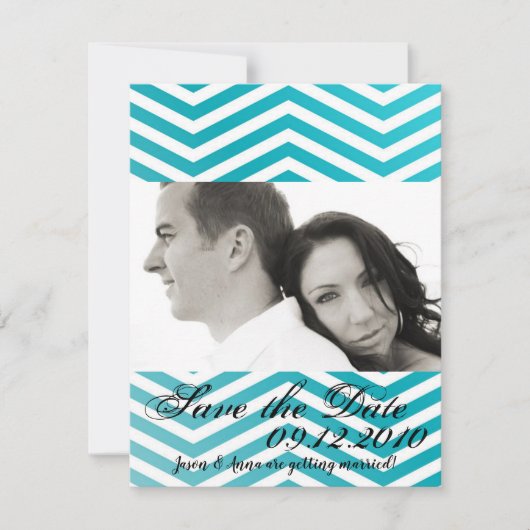 4x5日付カードを保存Boho Cacti Cactus吸汁液 招待状 (正面)