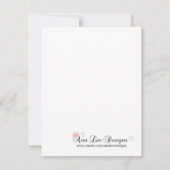 4x5日付カードボーホディアバック頭Browninを保存 招待状 (裏面)