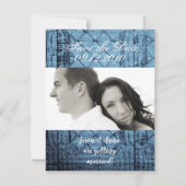 4x5日付カードTinパネ素朴ル天井Coを保存 招待状 (正面)