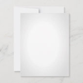 4x5生命Graの平らなサンキューカードのペンギンの仲間 サンキューカード (裏面)