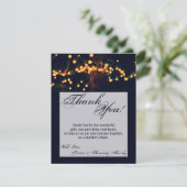 4x5 FLATサンキューカードオークツリーString Lights Nig サンキューカード (スタンド正面)