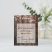 4x5 FLATサンキューカードメイスンJARストリングライト サンキューカード (スタンド正面)