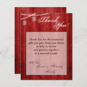 4x5 FLATサンキューカードメイスンJARストリングライト サンキューカード (正面/裏面)