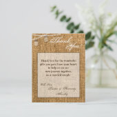 4x5 FLATサンキューカードメイスンJARストリングライト サンキューカード (スタンド正面)