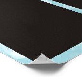 4x6の写真の月のディスプレイのスター従業員 ポスター (角)