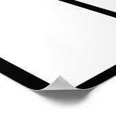 4x6の写真の月のディスプレイのスター従業員 ポスター (角)