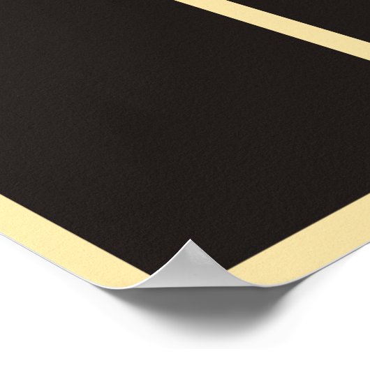 4x6の写真の月のディスプレイのスター従業員 ポスター (角)