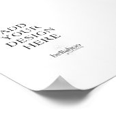 4x6インチ印刷サイン ポスター (角)