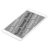 4x6カスタムイメージプレミアムマグネット マグネット (左側)