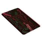 4x6申請Wordクラウドマグネット マグネット (右側)