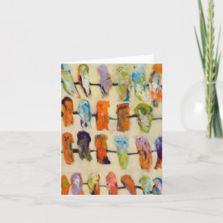 4x6空白のなnotecardのオリジナルの芸術 カード