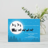 4x6 TWINSクリスマス妊娠のお知らせ – 町 シーズンカード (スタンド正面)