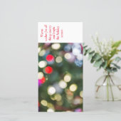 4x8クリスマスの休日の挨拶状 シーズンカード (スタンド正面)