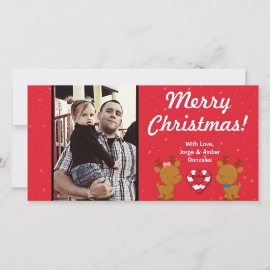 4x8クリスマスオーナメントPHOTOカード シーズンカード (正面)