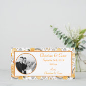 4x8婚約写真発表盛り合わせSeashel 案内状 (スタンド正面)