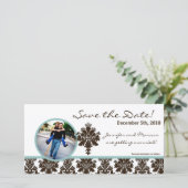 4x8婚約発表ブラウンダマスク セーブザデート (スタンド正面)