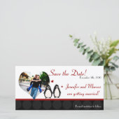 4x8婚約発表ペンギン愛カップルMa セーブザデート (スタンド正面)