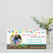 4x8婚約発表ラブラバーズバイクビシー セーブザデート (スタンド正面)