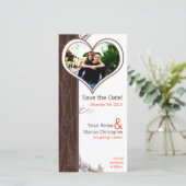 4x8婚約発表秋ツリーイニシャルCarv セーブザデート (スタンド正面)