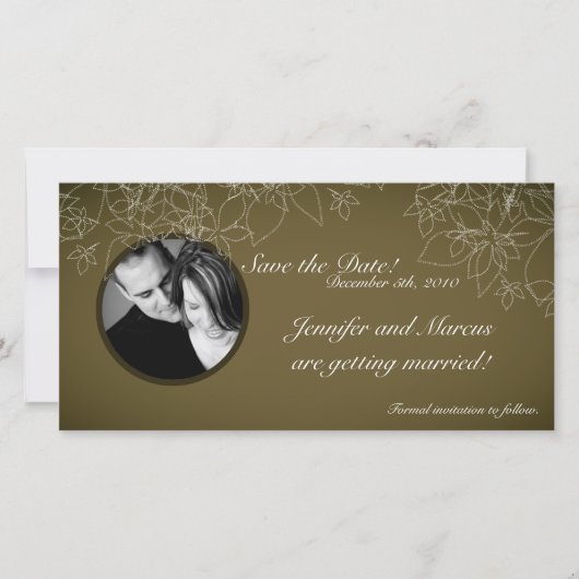 4x8婚約発表秋フローラ秋 セーブザデート (正面)