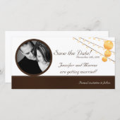 4x8婚約発表紙灯ろうブロウ セーブザデート (正面/裏面)