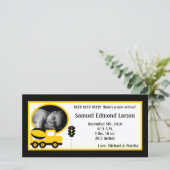 4x8建築写真の誕生のお知らせ 案内状 (スタンド正面)