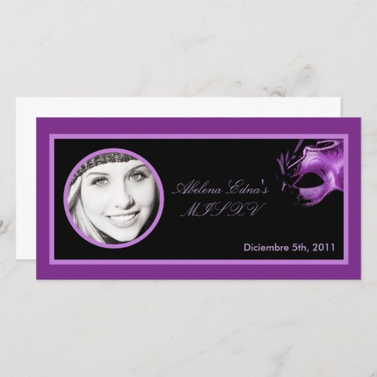 4x8 MIS XVパープル薄紫ブラックパーティー発表 (正面/裏面)