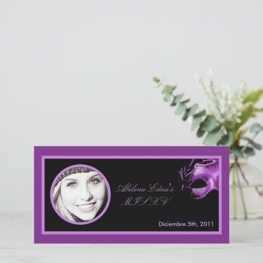 4x8 MIS XVパープル薄紫ブラックパーティー発表 (スタンド正面)