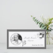 4x8 Sweet 16シルバーホワイトパーティー発表 案内状 (スタンド正面)