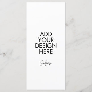 4x9インチのメニュカスタムーカード メニュー