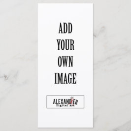 4x9インチフラットカード メニュー