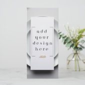 4x9"メニューまたはプログラムのカスタムデザイン印刷 メニュー (スタンド正面)