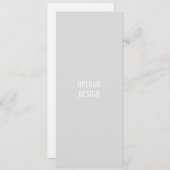 4x9.25フラットカードアップロードデザイン 招待状 (正面/裏面)