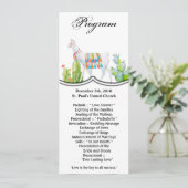 4x9.25プログラムカードボホラマボヘミアンCacti Des 招待状 (スタンド正面)