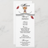 4x9.25メニューカードXsolids保の形状 招待状 (正面/裏面)