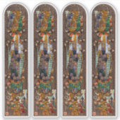 4xStained Glass Window Design of St. Gobnait シール (正面)