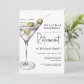 5おもしろい時どこでも退職パーティー 招待状 (スタンド正面)