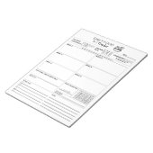 5および1メモ帳(8.5x11) ノートパッド (アングル)