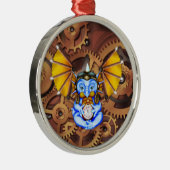 "5から12" steampunkのドラゴンのオーナメント メタルオーナメント (右)