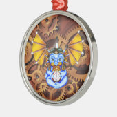 "5から12" steampunkのドラゴンのオーナメント メタルオーナメント (左)