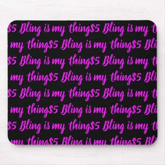 $5きらきら光る私の事はです マウスパッド (正面)