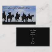5つのカウボーイの名刺 名刺 (正面/裏面)