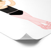 5つのバレエの位置 ポスター (角)