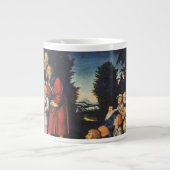 5つのパンと2つの魚の奇跡 ジャンボコーヒーマグカップ (正面)