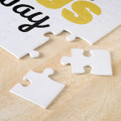 5つのパンと2つの魚の子供パズルを持つ少年 ジグソーパズル (側面)