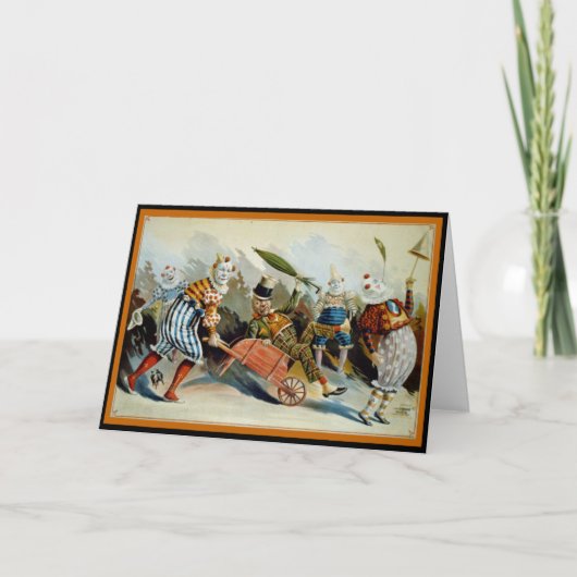 5つのピエロ カード (正面)