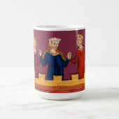 5つのプリンセス コーヒーマグカップ (中央)