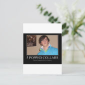 5つのポップドカラークール ポストカード (スタンド正面)